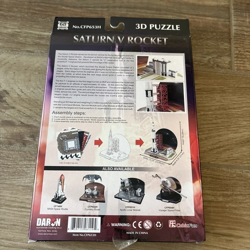 Edu-Sci Space 3D Puzzle 8